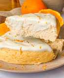 Cheesecake ligera de naranja al micro