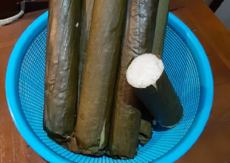 Resep masakan Lontong | Langkah Membuat Lontong Yang Mudah Dan Praktis