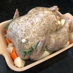 Lemon Pepper Roast Chicken A picture of Lemon Pepper Roast Chicken.
