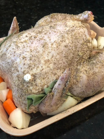 Easy Steps to Prepare Recipe Lemon Pepper Roast Chicken that is Awesome, Perfect}