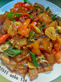 Foto resep Kikil cabe ijo