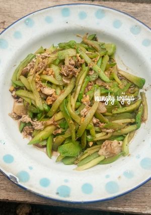 Foto resep Tumis labu siam telur