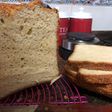 Pan sin gluten y sin lactosa en panificadora Moulinex
