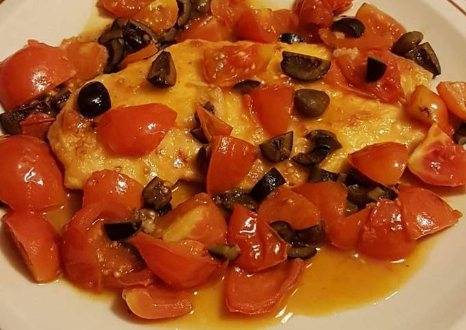 Pollo alla mediterranea