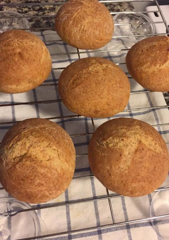 Una foto de Bollos de pan sin gluten y sin lactosa