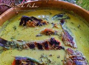 Gambar Masak Lemak Cili Api Keli Salai Campur Pucuk Paku