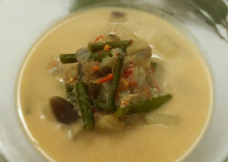 Lodeh Kacang Terung (bumbu Kediri)