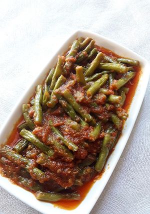 Foto resep GARANG ASEM BUNCIS (pakai bumbu dasar merah & kuning)