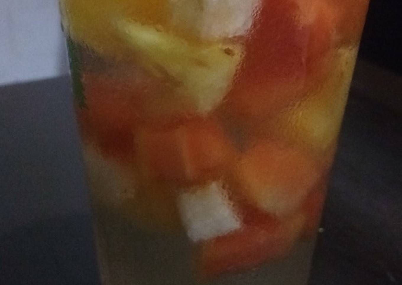 Es Cocktail atau Nanas Pepaya