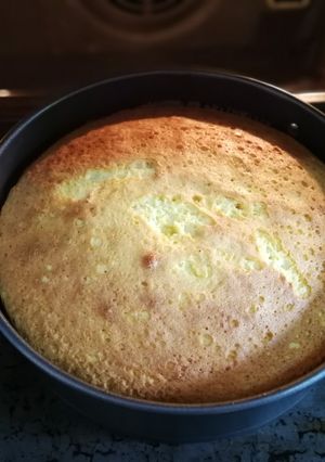 Foto principal de Base de bizcocho con harina de repostería