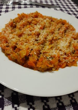 Una foto de Pisto de verduras