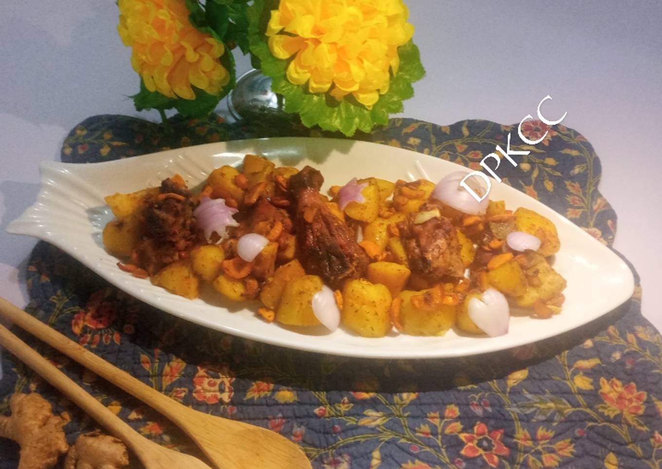 Baked potato & Chicken