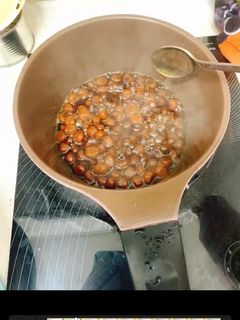 Hình của món Trân châu đường đen.