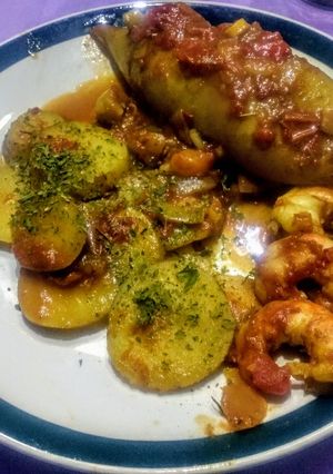 Una foto de Calamares rellenos