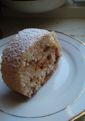 Vegán piskótatekercs recept fotója