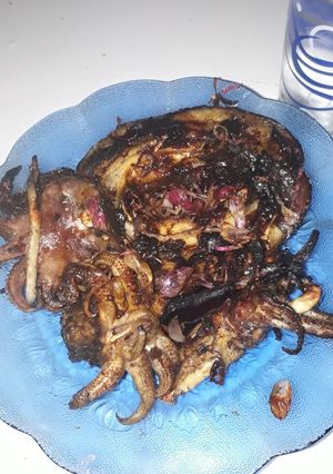 Foto resep Cumi bakar manis