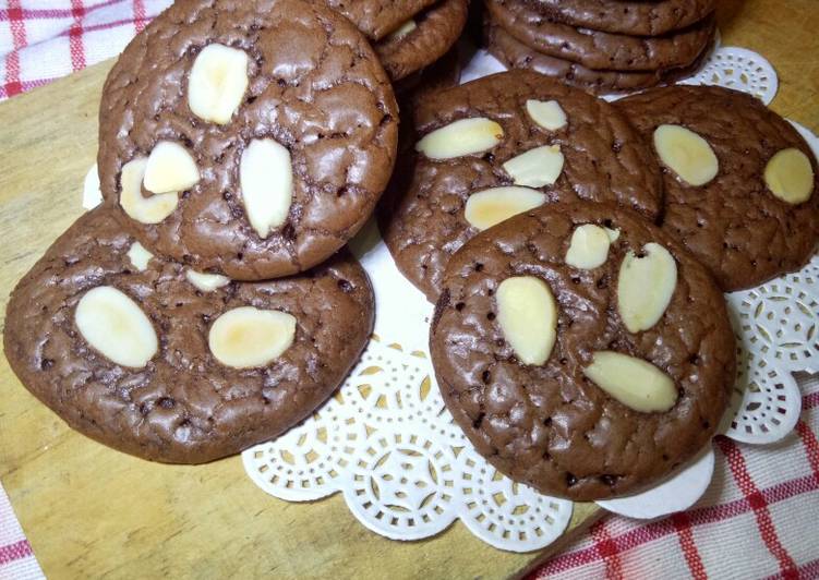 Brownies cookies crunchy