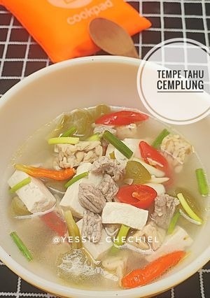 Foto resep Tempe Tahu Cemplung