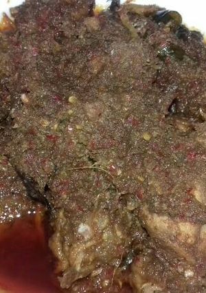 Foto resep Rendang biawak