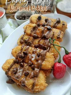 Foto resep Pisang Krispy Karamel Coklat