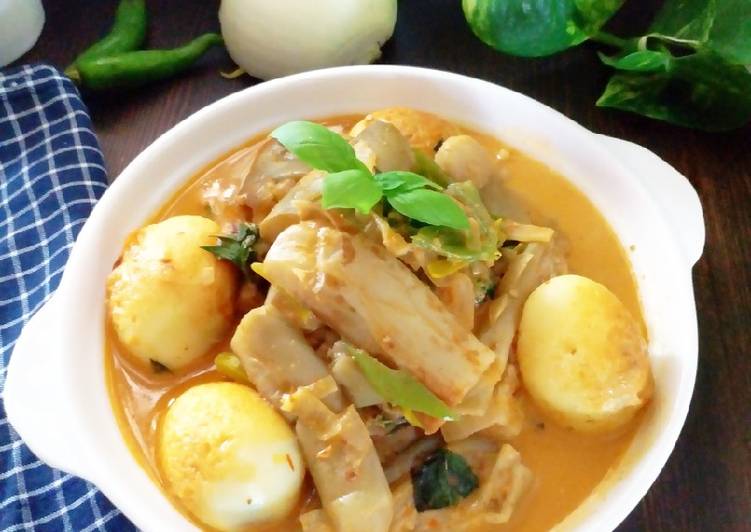 Cara Memasak 🍆🥚Telur Terong Bumbu Sate🥚🍆 Bahan Sederhana