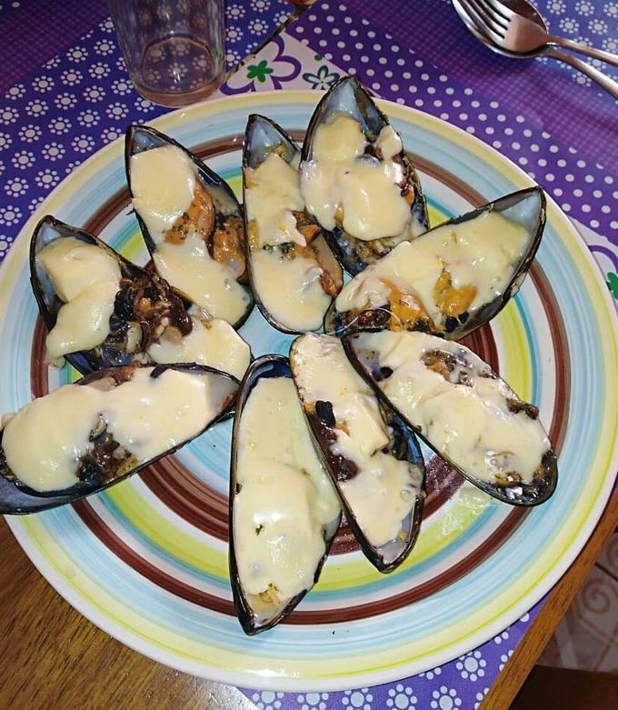 Una foto de Choritos maltones a la parmesana