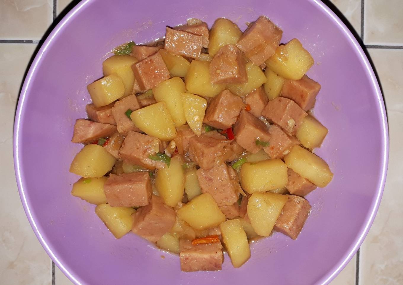Tumis Maling Kentang Kecap