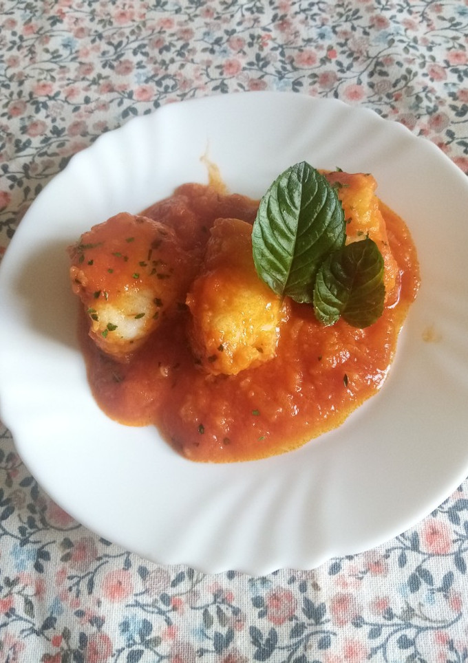Una foto de Rape en salsa rápida