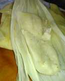 Humitas de choclo al vapor