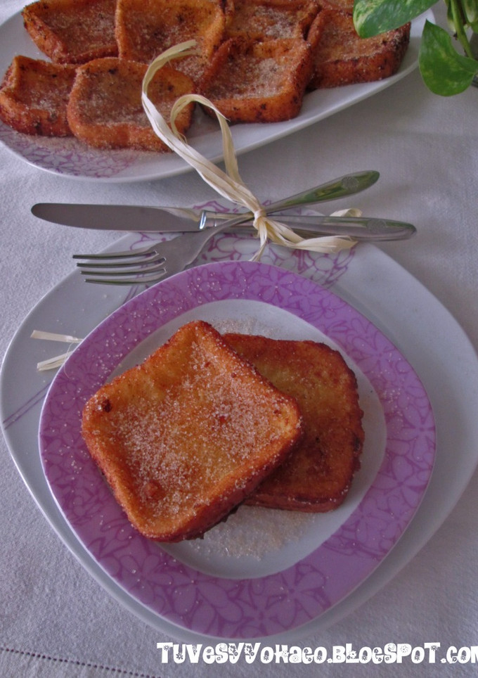 Una foto de Torrijas