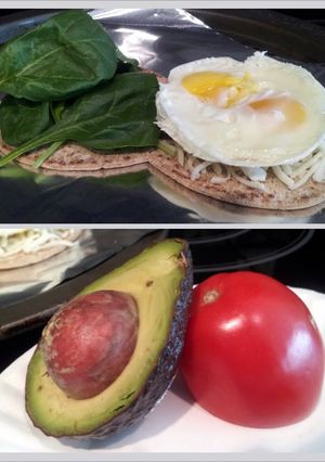 A picture of Spinach & Egg Breakfast Sandwich.