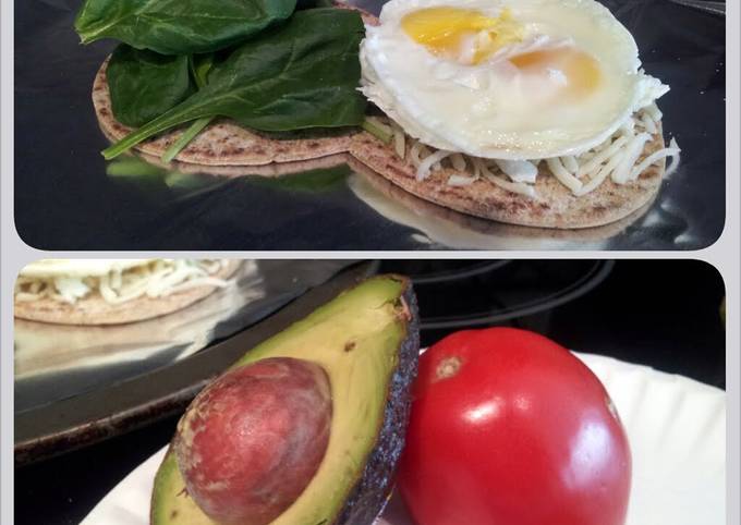 Spinach & Egg Breakfast Sandwich