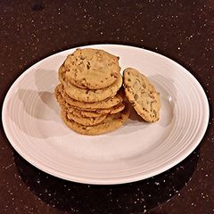 A picture of Toffee Crisp Cookies.