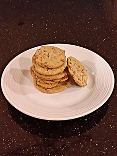 A picture of Toffee Crisp Cookies.
