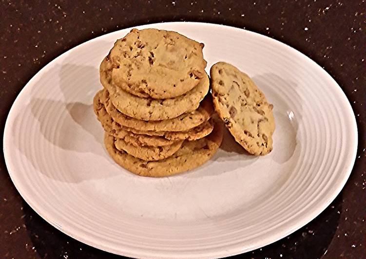 Easiest Way to Make Yummy Toffee Crisp Cookies