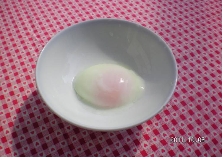 Boiled Water Poached Egg