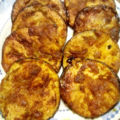 A picture of Crispy Fried Eggplant Aka Baigan by Nancy.