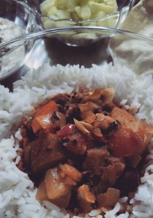 A picture of Spicy Indian One Pot Curry.