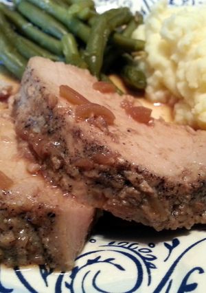 A picture of Roy's amazing pork tenderloin.