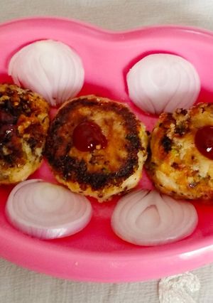 A picture of Dahi ke kebab.