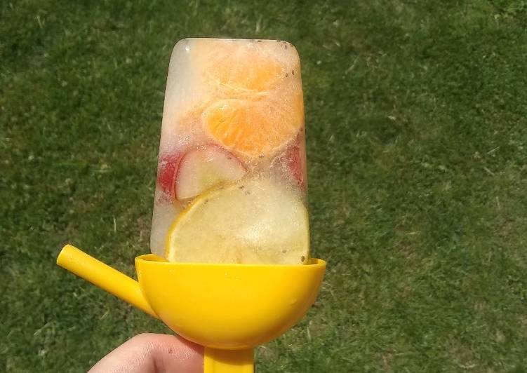 Steps to Make Favorite Summer ice lolly