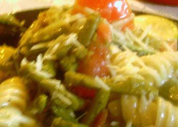 Easy Fast Cooking asparagus veggie chicken pasta Delicious Simple