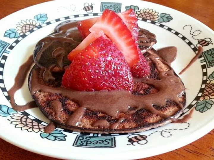 Recipe Guilt free chocolate pancakes the Perfect Delicious