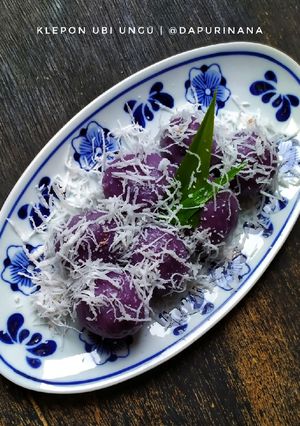 Foto resep Klepon ubi ungu