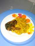 Ukwa with chicken