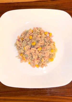 Una foto de Ensalada primavera