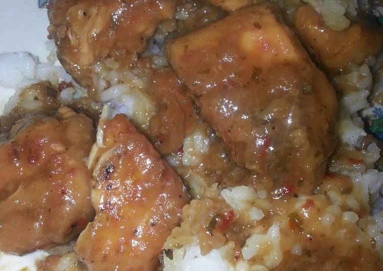 Simple general tso's chicken