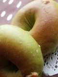 Easy Matcha Bagels with White Chocolate