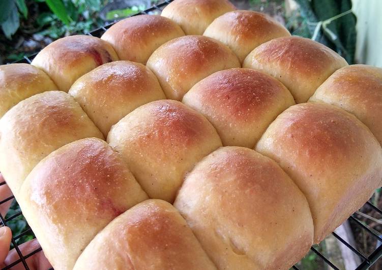 Cara Gampang Menyiapkan Palm Sugar Milk Bread (Roti Kasur) yang Menggugah Selera