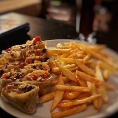 A picture of My Chicken Fajitas.